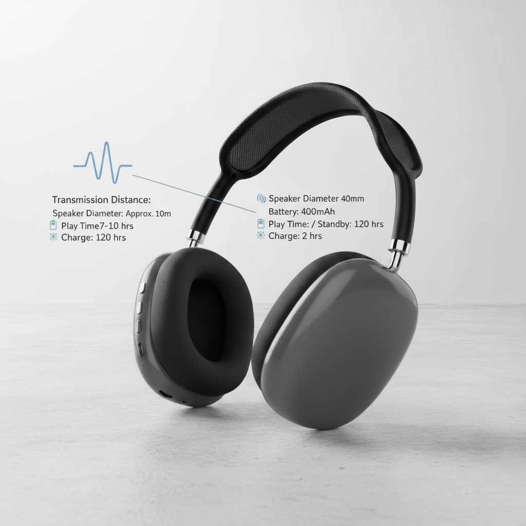 Ear Headphones, Wireless Bluetooth