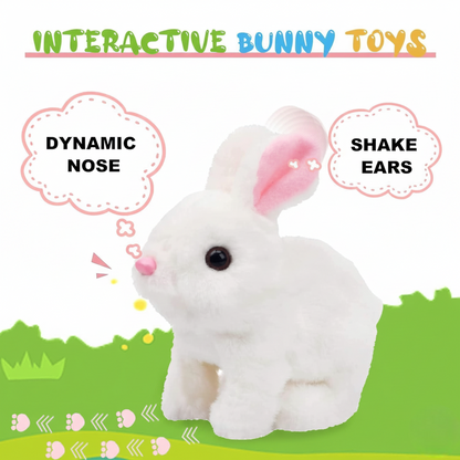 Bunny Toy, Hopping Bunny Toy Interactive Electronic Pet with Sounds and Movement. Only for Rich peoples 🤑🤑.NO return the return is only for poor people