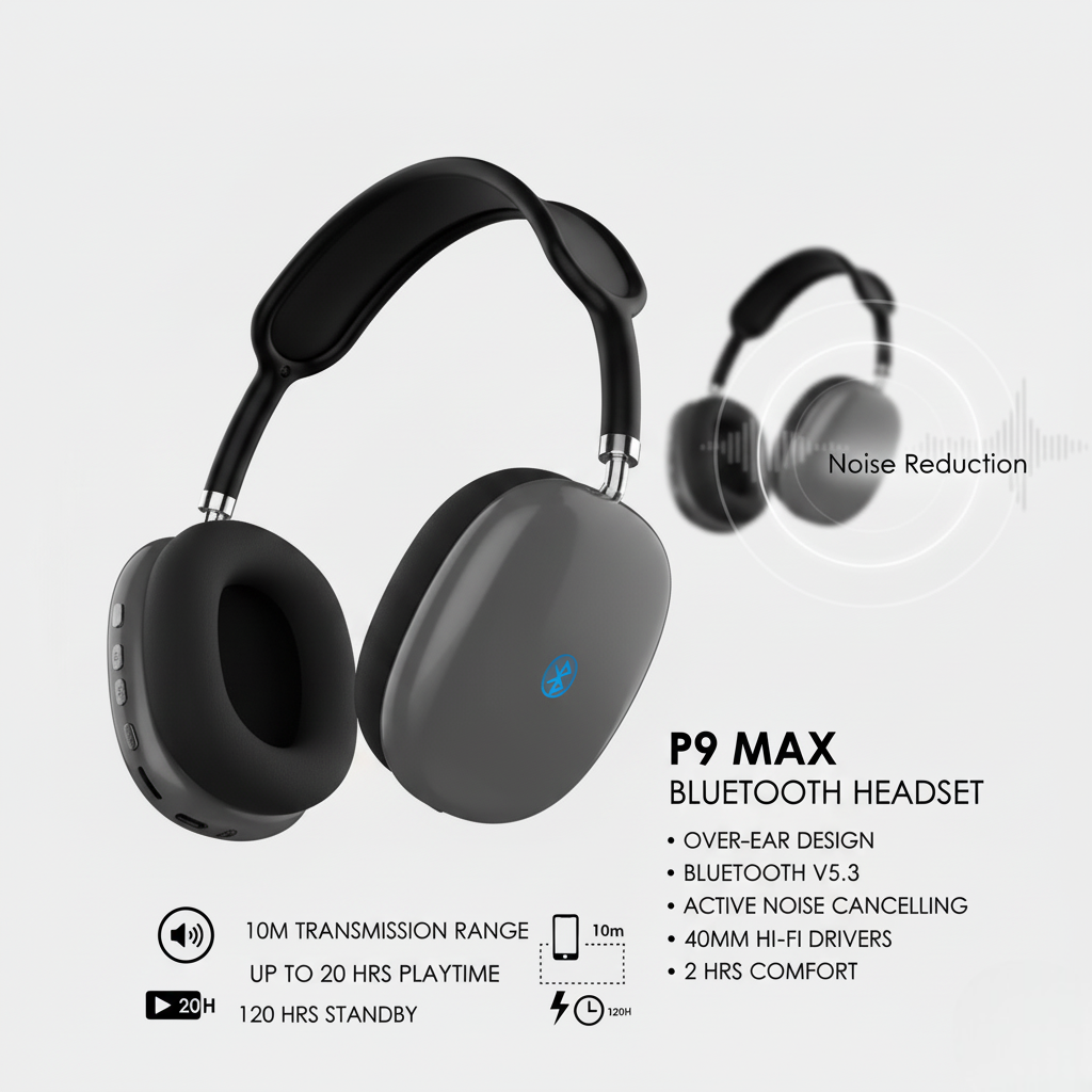 Ear Headphones, Wireless Bluetooth