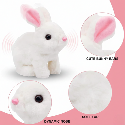 Bunny Toy, Hopping Bunny Toy Interactive Electronic Pet with Sounds and Movement. Only for Rich peoples 🤑🤑.NO return the return is only for poor people