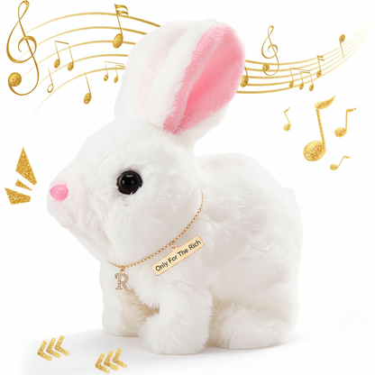 Bunny Toy, Hopping Bunny Toy Interactive Electronic Pet with Sounds and Movement. Only for Rich peoples 🤑🤑.NO return the return is only for poor people